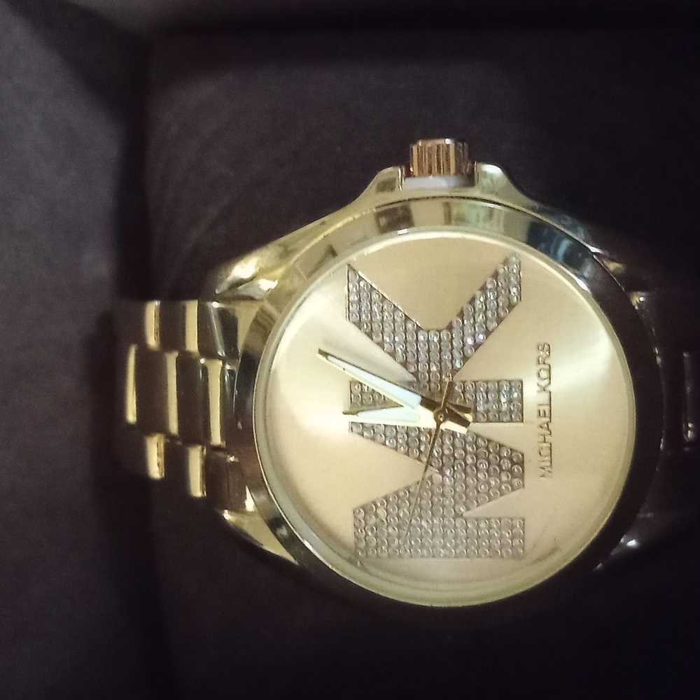Gold Michael Kors Watch